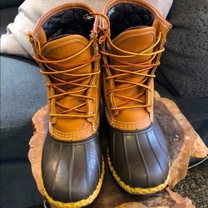L.L. Bean 8” Gore-Tex Thinsulate Boots